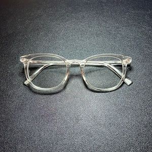 Used Warby Parker Durand Wide in Crystal